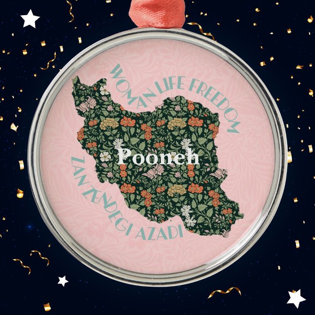 Adorno Metálico Navidades personalizados grandes regalos para muje (Custom Christmas Bulk Gifts for Women Feminists)