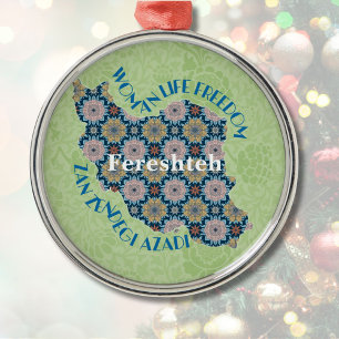 Adorno Metálico Navidades personalizados regalos masivos de iguald