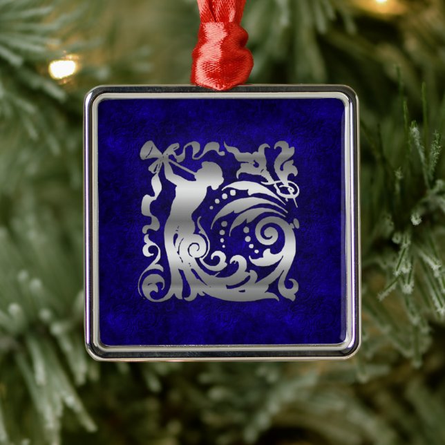 Adorno Metálico Navidades plateados decorativos (Árbol)