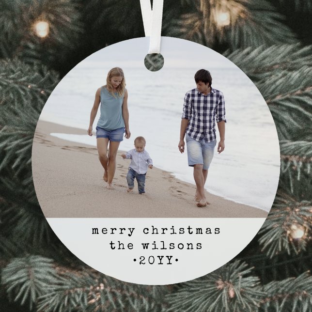 Adorno Metálico Navidades simples de máquinas de escribir Minimali (Subido por el creador)