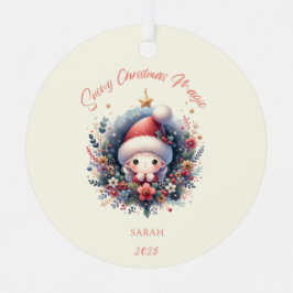 Adorno Metálico Navidades Snowy Magic