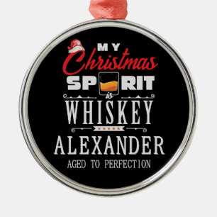 Adorno Metálico Navidades Spirit es el regalo de Navidad de Whiske