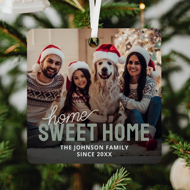 Adorno Metálico Navidades suaves de la casa fotográfica familiar (Subido por el creador)