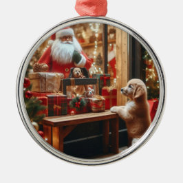 Adorno Metálico Navidades y deseos