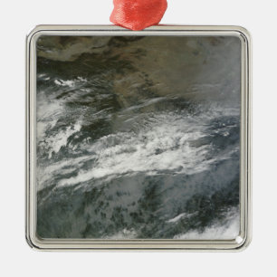 Adorno Metálico Neblina sobre China