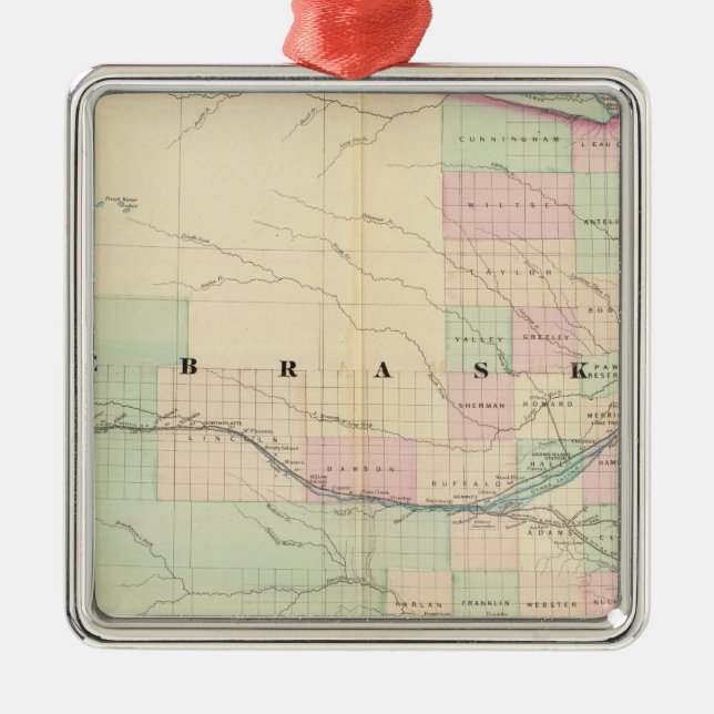 Adorno Metálico Nebraska 6 (Frente)