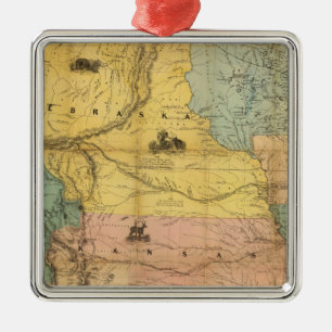 Adorno Metálico Nebraska y Kansas 2