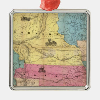 Adorno Metálico Nebraska y Kansas 3