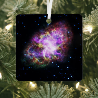 Adorno Metálico Nebulosa de cangrejo Supernova Compuesto de hubble