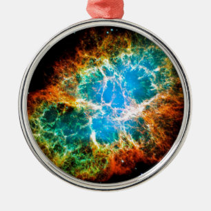 Adorno Metálico Nebulosa de cangrejo Supernova permanece hubble Sp