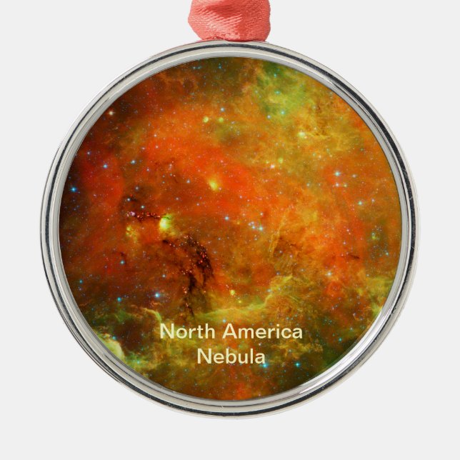 Adorno Metálico Nebulosa de Norteamérica (Frente)