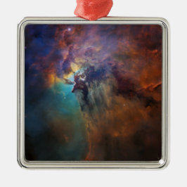 Adorno Metálico Nebulosa laguna (imagen espacial astronómica) (Uni