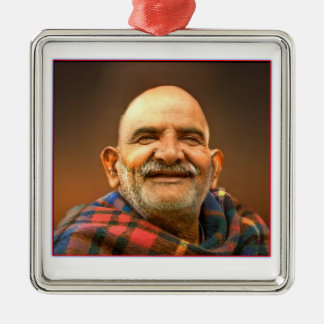 Adorno Metálico Neem karoli baba