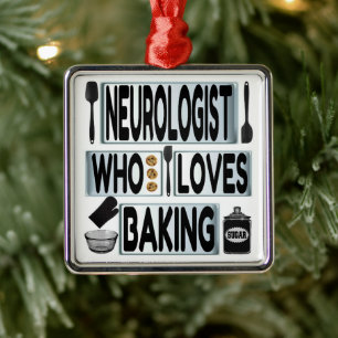 Adorno Metálico Neurologist Ama Hacer Bak