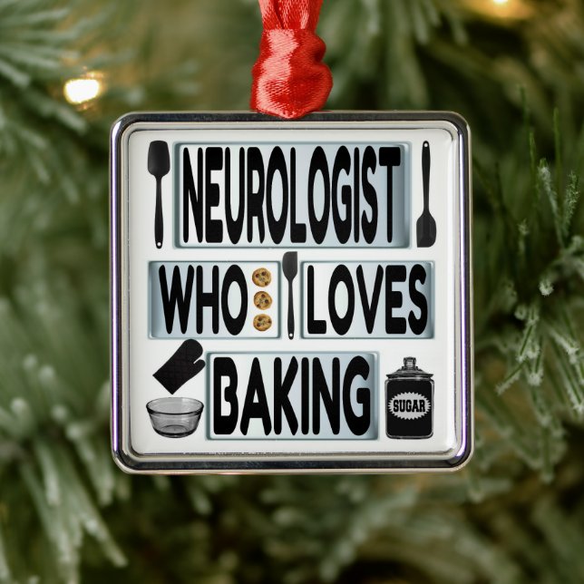 Adorno Metálico Neurologist Ama Hacer Bak (Árbol)