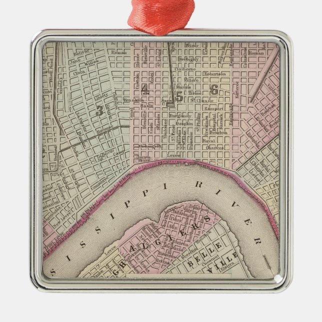 Adorno Metálico New Orleans 3 (Frente)