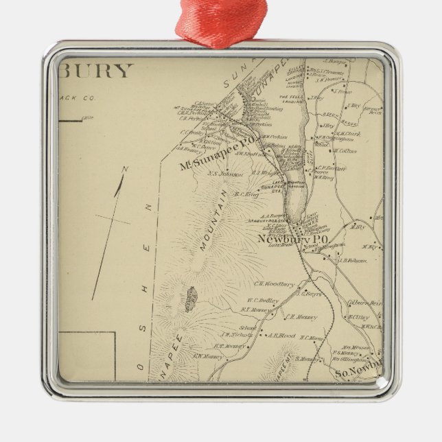 Adorno Metálico Newbury (Frente)