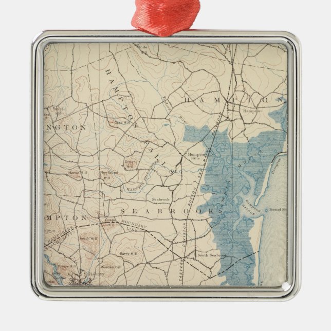 Adorno Metálico Newburyport, Massachusetts (Frente)