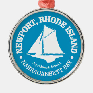 Adorno Metálico Newport RI (sloop)