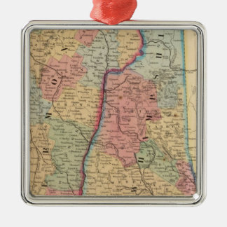 Adorno Metálico NH, Mapa Vermont de Mitchell