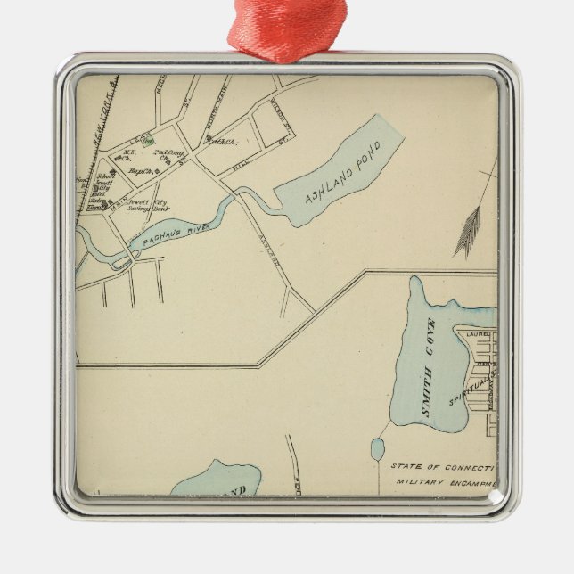 Adorno Metálico Niántico, Ciudad Jewett (Frente)