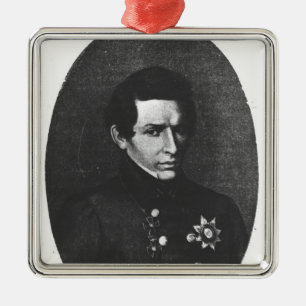 Adorno Metálico Nicolás Lobatchevsky