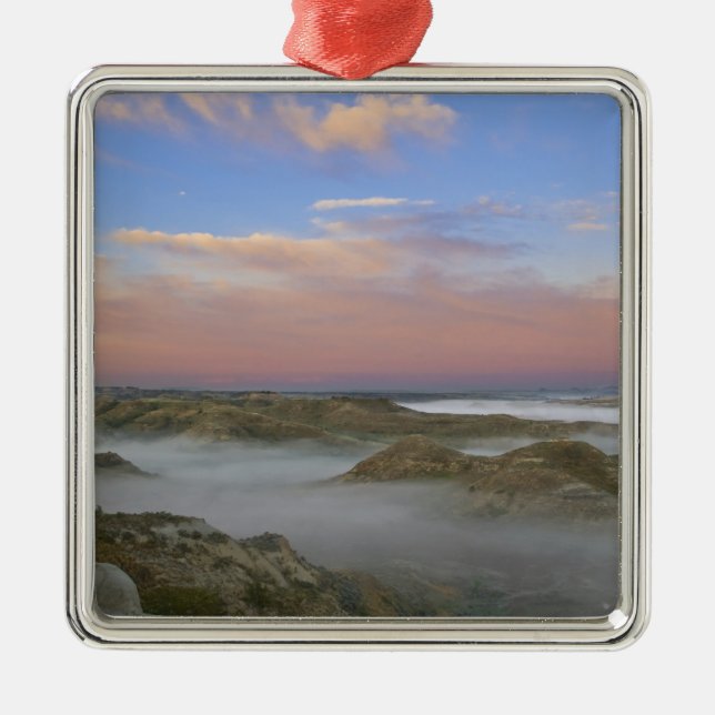 Adorno Metálico Niebla del río Misuri cuelga en el río (Frente)