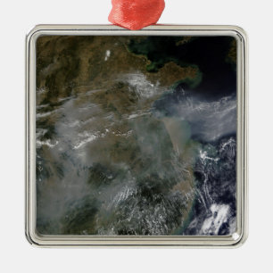 Adorno Metálico Niebla en la llanura del norte de China