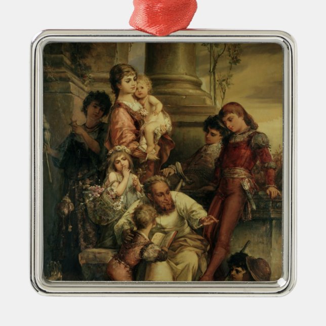 Adorno Metálico Niñez (Frente)