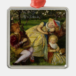 Adorno Metálico Niños en la huerta del rey