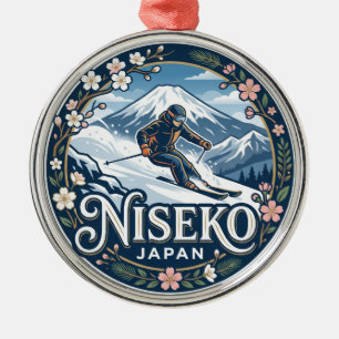 Adorno Metálico Niseko Japón