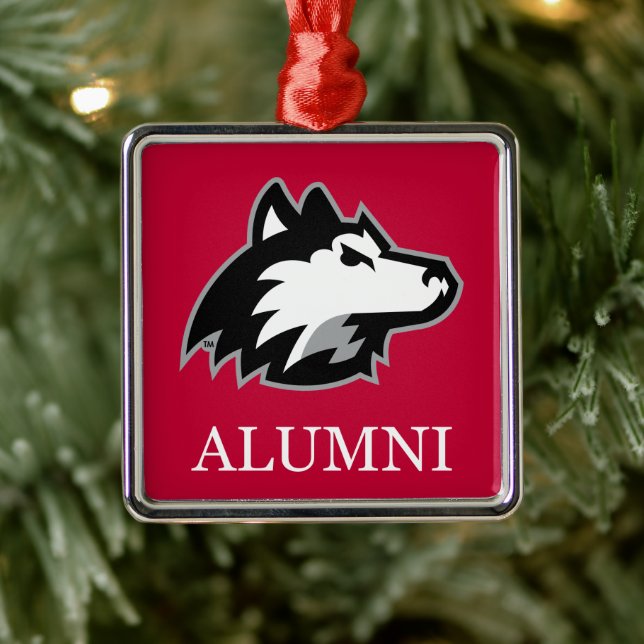 Adorno Metálico NIU Huskies Alumni (Árbol)