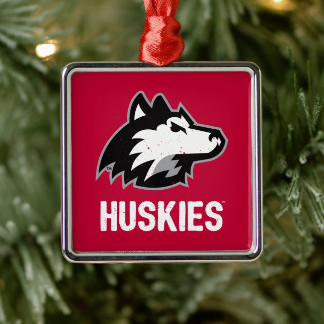 Adorno Metálico NIU Huskies Doloridos (Árbol)