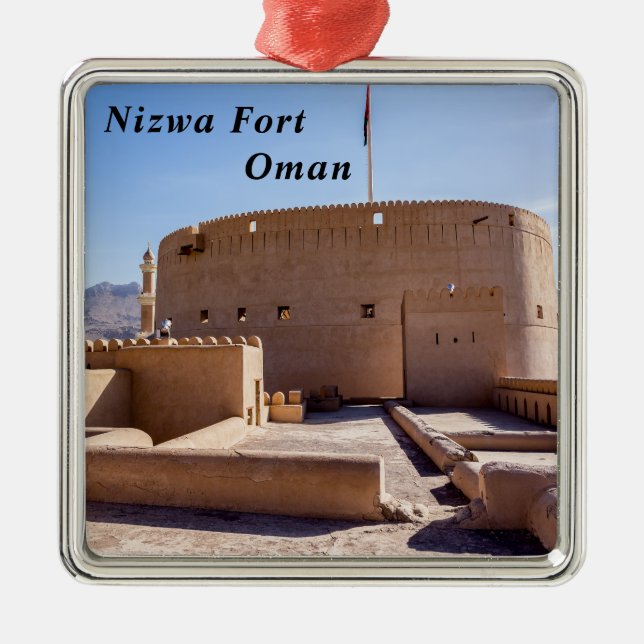 Adorno Metálico Nizwa Fort in Nizwa, Oman (Frente)
