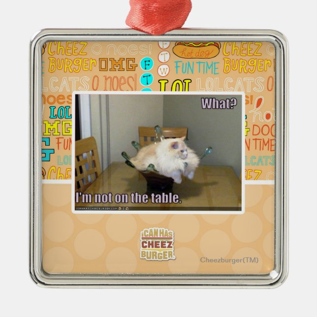 Adorno Metálico No estoy en la tabla (Frente)