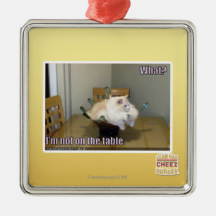 Adorno Metálico No estoy sobre la mesa