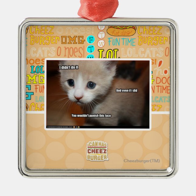 Adorno Metálico No lo hice (Frente)