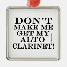 No me hagan conseguir mi Alto Clarinet