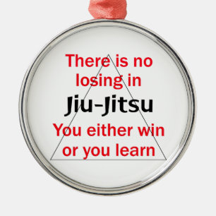 Adorno Metálico No perdidoso en Jiu Jitsu
