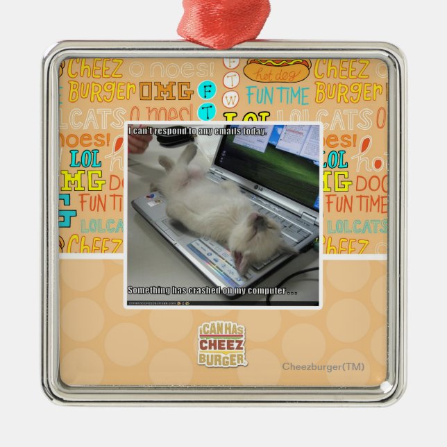 Adorno Metálico No puede responder (Frente)