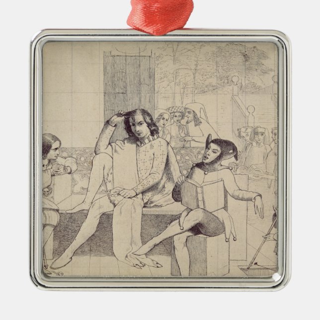 Adorno Metálico Noche de Reyes, c.1850 (Frente)