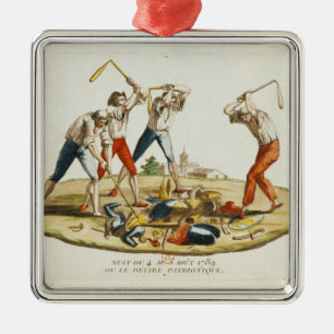 Adorno Metálico Noche del delirio patriótico