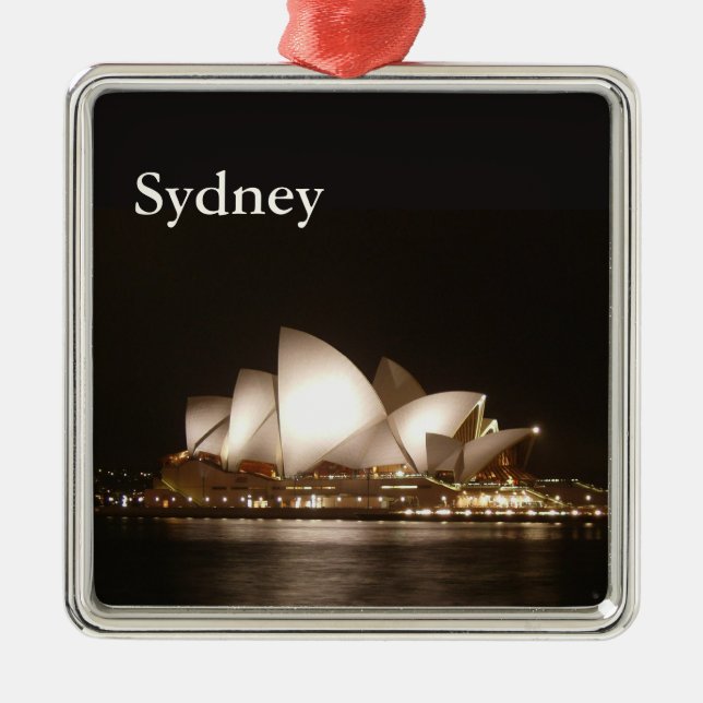 Adorno Metálico Noche en la ópera (Frente)