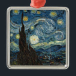 Adorno Metálico Noche estrellada de Vincent van Gogh<br><div class="desc">Vincent van Gogh</div>