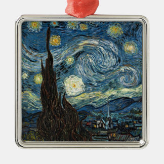 Adorno Metálico Noche estrellada de Vincent van Gogh