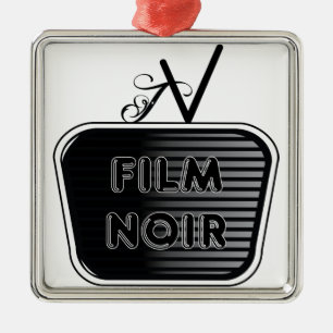 Adorno Metálico Noir de película