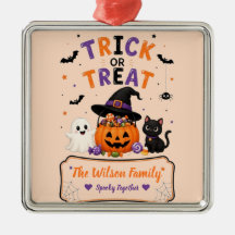 Nombre de familia personalizado de Halloween, Truc