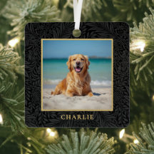 Nombre de Mascota Personalizado Foto Botánica Fies