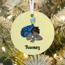 Nombre personalizado de Lady mermaid