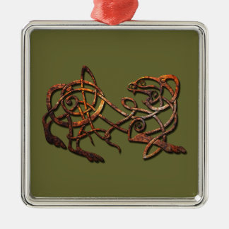 Adorno Metálico Norse Lion